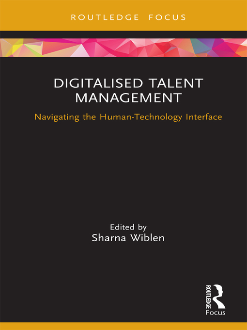 Title details for Digitalised Talent Management by Sharna Wiblen - Available